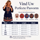 Dames vintage etnische print gelaagde jurk