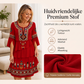 Dames vintage etnische print gelaagde jurk