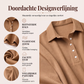 Gebreide sweatshirtjurk met lange mouwen voor dames