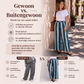 Casual gestreepte wijde pijpen broek voor dames