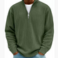 Hoogwaardig sweatshirt met kwartritssluiting