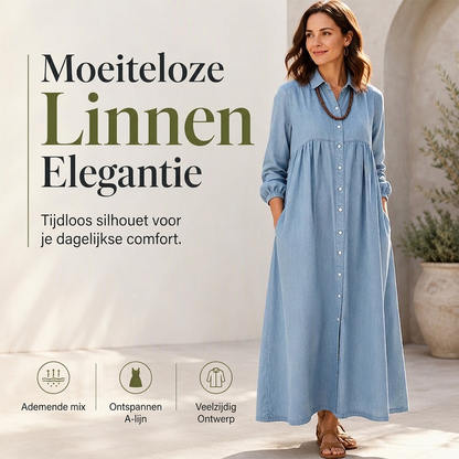 Maxi-jurk voor moeiteloos comfort