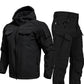 Warme Winddichte Set: Jas met Capuchon en Cargobroek