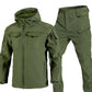 Warme Winddichte Set: Jas met Capuchon en Cargobroek