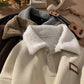 Heren-sweatshirt van corduroy met reverskraag – herfst- en wintermodel
