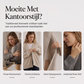 Dames gebreid vest met reverskraag