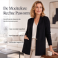 Dames gebreid vest met reverskraag