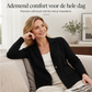 Dames gebreid vest met reverskraag