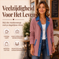 Casuele spijkerjack voor dames met patchwork