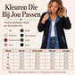 Casuele spijkerjack voor dames met patchwork