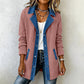 Casuele spijkerjack voor dames met patchwork