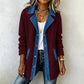 Casuele spijkerjack voor dames met patchwork