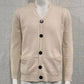 Heren casual V-hals gebreid vest