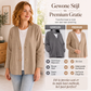 Casual ademende V-hals vest voor dames