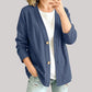 Casual ademende V-hals vest voor dames
