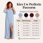 🌸 Nieuwe Collectie ✨ Dames Off Shoulder Jurk met Zijsplit 👗 Elegant, Vrouwelijk & Flatterende Pasvorm