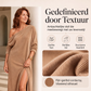 🌸 Nieuwe Collectie ✨ Dames Off Shoulder Jurk met Zijsplit 👗 Elegant, Vrouwelijk & Flatterende Pasvorm