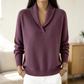 ✨ Nieuwe Collectie 🌸 Dames Pullover Trui met Sjaalkraag 🧶 Elegant, Zacht & Comfortabel Warm