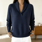 ✨ Nieuwe Collectie 🌸 Dames Pullover Trui met Sjaalkraag 🧶 Elegant, Zacht & Comfortabel Warm