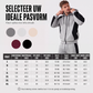 Heren Kleurblok Ritshoodie & Joggingbroek Set