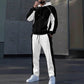 Heren Kleurblok Ritshoodie & Joggingbroek Set