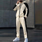 Heren Kleurblok Ritshoodie & Joggingbroek Set