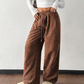 Casual losvallende corduroy broeken voor dames