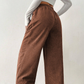 Casual losvallende corduroy broeken voor dames