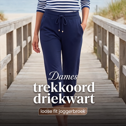 Korte joggingbroek met elastische tailleband voor comfort thuis