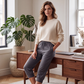 Korte joggingbroek met elastische tailleband voor comfort thuis