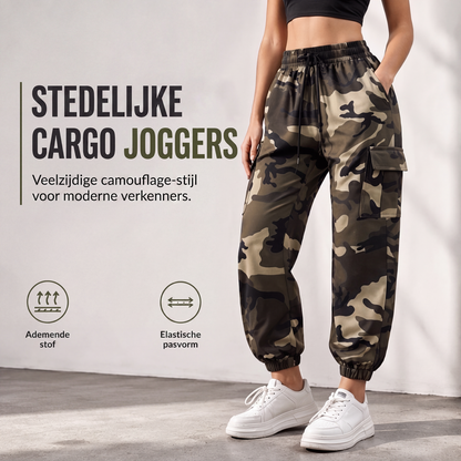 Lichtgewicht outdoor joggingbroek voor dames, cargobroek