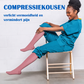Hoge elastische ademende kuitcompressiekousen
