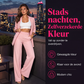 Elegant blazer en broek met rechte pijpen set voor dames