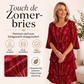 Jurken met bloemenprint en geplooide lagen voor dames