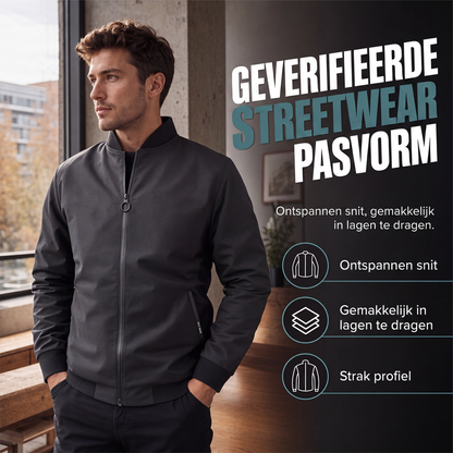 Klassieke casual bomberjack voor heren