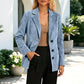 Dames suède blazer