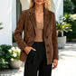 Dames suède blazer
