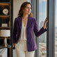 Dames suède blazer