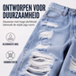 🔥 50% KORTING ✨ Dames Gescheurde Wide Leg Jeans met Hoge Taille 👖 Trendy Destroyed Look, Comfortabele Fit & Moderne Stijl