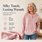 Goudkleurig fluwelen sweatshirt voor dames