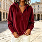 Hoodie met knopen voor dames