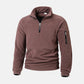 Polarfleece-trui met halve rits voor heren