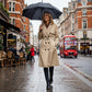 🔥Gratis verzending✈️Dames casual double-breasted trenchcoat