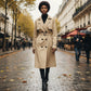 🔥Gratis verzending✈️Dames casual double-breasted trenchcoat
