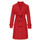🔥Gratis verzending✈️Dames casual double-breasted trenchcoat