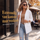🔥 Tijdelijke Aanbieding ✨ Dames Casual Jack met Reverskraag & Lange Mouwen 🧥 Elegante Look, Comfortabele Pasvorm & Veelzijdige Stijl