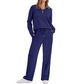 🔥 Tijdelijke Aanbieding ✨ Dames Casual 2-Delige Loungebroek & Top Set 👚👖 Ultiem Comfort, Relaxte Pasvorm & Stijlvolle Look