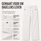 Casuele cargobroek met trekkoord voor dames