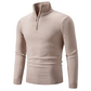 🔥 Tijdelijke Aanbieding ✨ Stijlvolle Herentrui met Kwartrits & Colkraag 👕 Warme Look, Comfortabele Pasvorm & Moderne Uitstraling