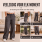 Casuele cargobroek met trekkoord voor dames